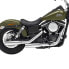 KESSTECH ESE 2-2 Harley Davidson FXDB 1690 Dyna Street Bob Ref:170-2132-715 not homologated slip on muffler Серебристый, Not Homologated - фото #2