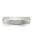 Stainless Steel Polished and Textured Band Ring
