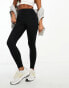 ASOS 4505 Petite Icon running tie waist gym legging with phone pocket in black