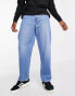 Фото #1 товара Stan Ray 5 pocket wide mid wash jeans in blue