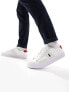 Фото #5 товара Polo Ralph Lauren Sayer Sport trainer in cream with pony logo