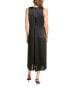 Vince Satin Midi Dress Women's