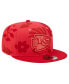 Фото #3 товара Men's Red Kansas City Chiefs Leafy 9FIFTY Snapback Hat