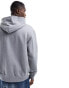 Фото #4 товара ASOS DESIGN heavyweight oversized zip through hoodie in grey marl