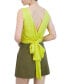 Фото #2 товара Women's Wrap-Back Sleeveless Top