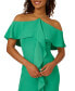 ფოტო #4 პროდუქტის Women's Cascading-Ruffle Chain Dress