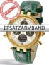 Фото #1 товара Perigaum Replacement Strap in Green for Millennium Ladies P-0606-GGR Gold Clasp