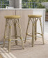 Livio 30" Patio Barstool, Set of 2