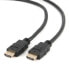 Gembird CC-HDMIL-1.8M - 1.8 m - HDMI Type A (Standard) - HDMI Type A (Standard) - 18 Gbit/s - Audio Return Channel (ARC) - Black