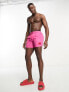 Hugo dominica swim shorts in bright pink