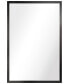 Фото #1 товара Contempo Brushed Stainless Steel Rectangular Wall Mirror, 24" x 36"