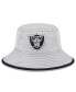 Фото #2 товара Men's Gray Las Vegas Raiders Game Bucket Hat