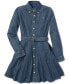 Фото #4 товара Платье для малышей Polo Ralph Lauren Denim Cotton Shirtdress