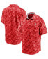 Фото #1 товара Men's Crimson Alabama Crimson Tide Sport Jungle Shade Camp Button-Up Shirt