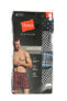 Фото #1 товара Hanes 242204 Mens Underwear Woven Boxer Brief 4 Pack Assorted Size Small