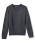 ფოტო #1 პროდუქტის Girls School Uniform Cotton Modal Cardigan Sweater