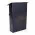 Letterbox Alexandra House Living Black Iron 11 x 37 x 27 cm