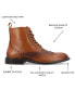 Фото #7 товара Men's Legacy Tru Comfort Foam Wingtip Ankle Boots