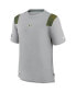 Фото #3 товара Men's Gray Green Bay Packers Sideline Player Uv Performance T-shirt