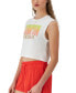 ფოტო #3 პროდუქტის Women's Logo Muscle Tee