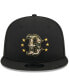 ფოტო #2 პროდუქტის Men's Black Boston Red Sox 2024 Armed Forces Day 9FIFTY Snapback Hat