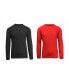 Фото #1 товара Men's Waffle Knit Thermal Shirt, Pack of 2