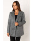 ფოტო #1 პროდუქტის Women's Kaliyah Shimmer Blazer