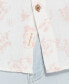 ფოტო #4 პროდუქტის Men's Short Sleeve Print Linen Cotton Shirt