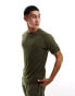 Puma Running Evolve t-shirt in khaki