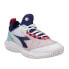 Фото #2 товара Diadora Speed Blushield Fly 4 Plus Ag Tennis Womens White Sneakers Athletic Sho
