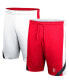 ფოტო #1 პროდუქტის Men's Cardinal, White Stanford Cardinal Am I Wrong Reversible Shorts