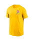 Фото #3 товара Men's Gold San Diego Padres City Connect 2-Hit T-shirt