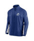 Men's Blue Tampa Bay Lightning Authentic Pro Locker Room Rinkside Full-Zip Jacket