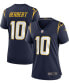 ფოტო #2 პროდუქტის Women's Justin Herbert Navy Los Angeles Chargers Alternate Game Jersey