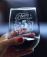 Фото #2 товара Cheers to 5 Years 5th Anniversary Gifts Stem Less Wine Glass, 17 oz
