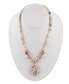 ფოტო #2 პროდუქტის Women's Roman Genuine Stone Statement Necklace