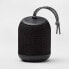 Cylinder Portable Bluetooth Speaker with Strap - heyday Black