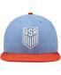 Фото #4 товара Men's and Women's Light Blue/Red USMNT Swingman Adjustable Hat