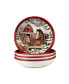 Фото #5 товара Homestead Christmas 4 Piece Soup Bowl Set