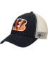 Фото #1 товара Men's Black Cincinnati Bengals Flagship MVP Snapback Hat