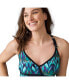 Фото #1 товара Women's Macrame Back Tankini Top