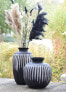 Фото #4 товара Аксессуары для цветов Goebel Черная ваза с резным узором