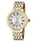 ფოტო #1 პროდუქტის GV2 Women's Astor Two-Tone Stainless Steel and Ion Plating Swiss Quartz Bracelet Watch 40 mm