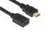 Фото #2 товара Club 3D High Speed HDMI™ 1.4 HD Extension Cable 5m/16ft Male/Female - 5 m - HDMI Type A (Standard) - HDMI Type A (Standard) - 3D - 10.2 Gbit/s - Black
