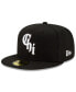 Головной убор New Era мужской черный Chicago White Sox 2021 City Connect 59FIFTY Fitted Hat Черный, 7 - фото #1