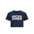 Фото #3 товара Футболка мужская Jack & Jones JJECORP LOGO TEE 12151955 Темно-синяя