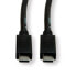 Фото #4 товара ROTRONIC-SECOMP 11.44.9052 - 0.5 m - USB C - USB C - USB 3.2 Gen 2 (3.1 Gen 2) - 10000 Mbit/s - Black