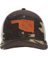 Фото #3 товара Men's Camo Oklahoma Icon Woodland State Patch Trucker Snapback Hat