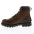 Фото #5 товара Wolverine Forge Ultraspring Moc-Toe WP 6" Mens Brown Wide Work Boots 7