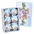 Фото #1 товара Ёлочные шарики Разноцветный Polyfoam Кукла-белоснежка 7,5 x 7,5 x 7,5 cm (6 штук)